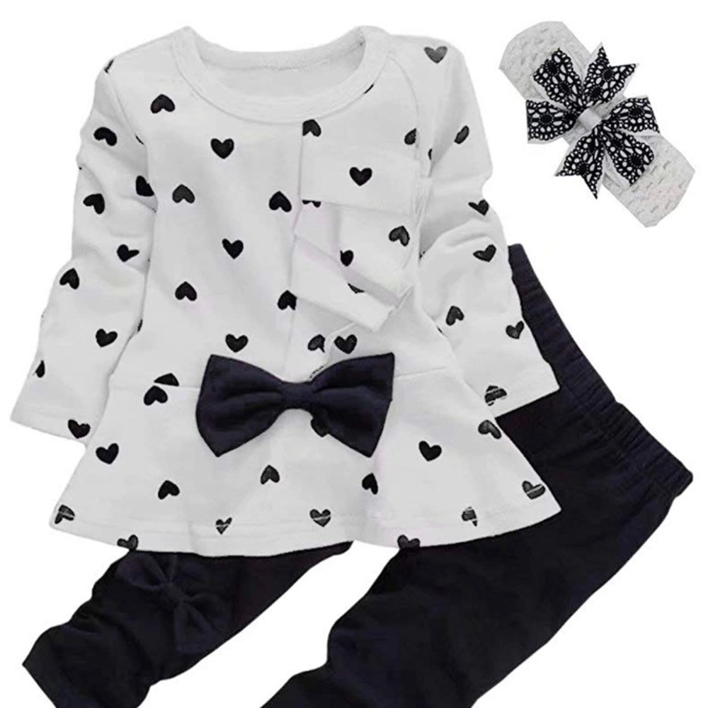 Toddler Girl Tunic Top and Leggings Set